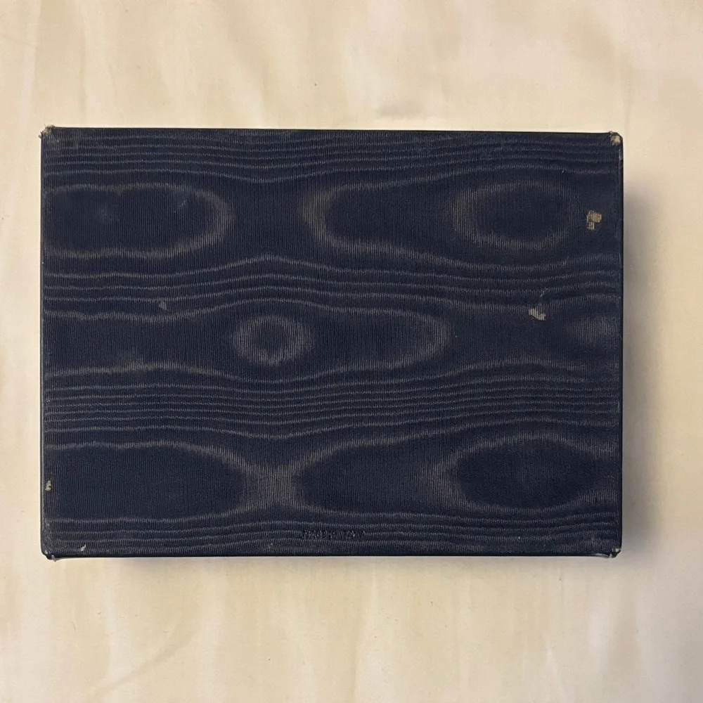 Dooney & Bourke Black and Navy Clutch